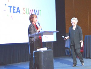 2015-04-10 TEA Summit 2015, Roberta Perry and Pat MacKay, Co-chairs         